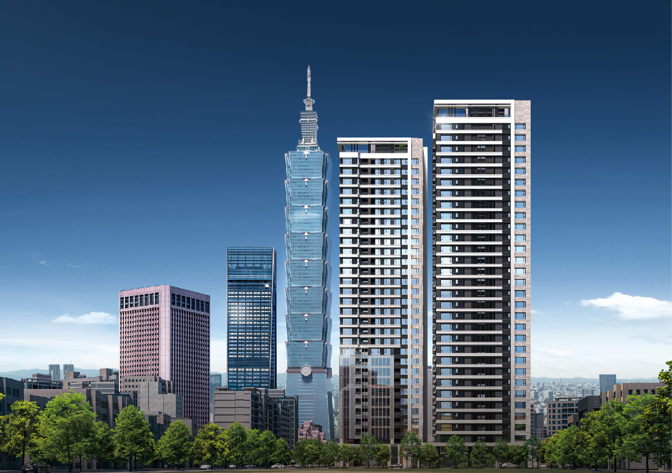 跨越繁華東區的過去未來 作為信義與光復兩條大道交匯的街區建築